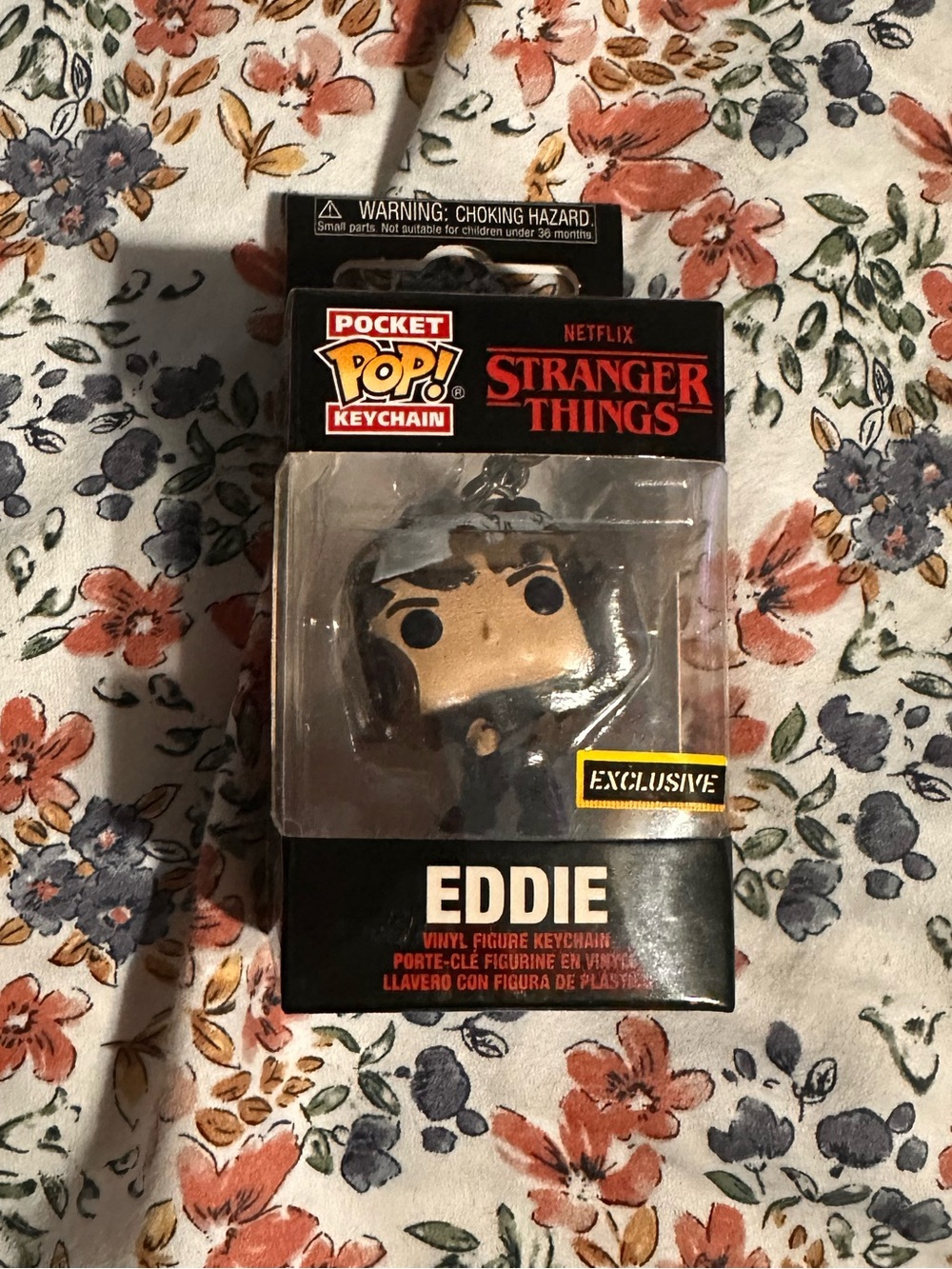 Funko Pocket Pop! Keychain Eddie- Stranger Things
